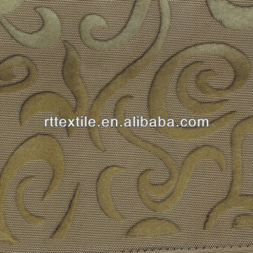 Imitation Nylon with flocking PVC fabric