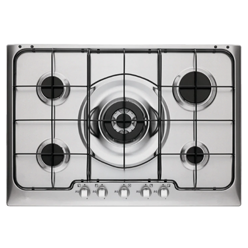 Electrolux Steel Hob 5 Rings in Italy