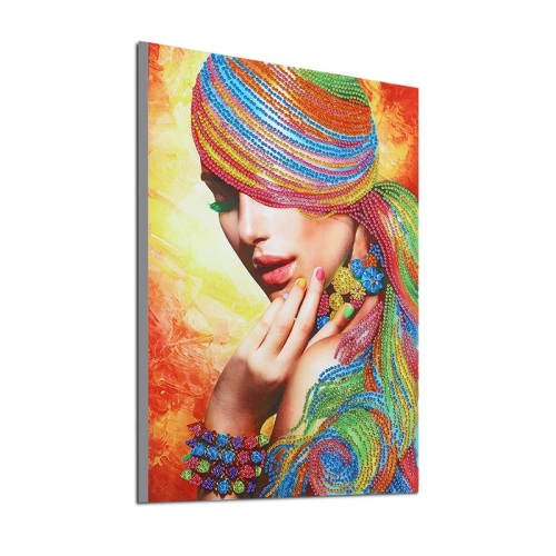 30 × 40 Couleur Beauty 5D Diamond Peinture