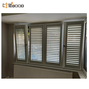 Waterproof Double Glazed Casement & Tilt and Turn Aluminium Windows with Integrated Louvers