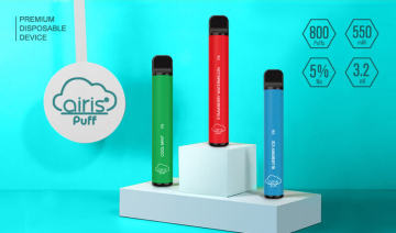 800puffs AIRIS Puff Ecigs Disposable Vape Device