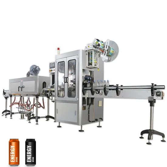 Canned Poultry Shrink Sleeve Labeling Machine: Empty Tin Can and Beer Bottle Labeling