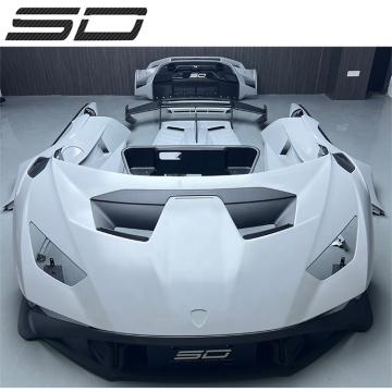 Retrofit Upgrade Bumper Kit for Lamborghini Huracan LP580 LP610 EVO STO Surround