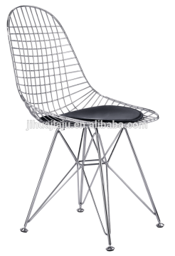 wire chair metal wire dining chair
