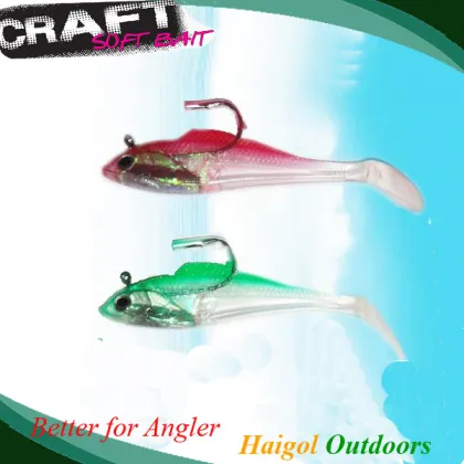 Factory supplier of fishing tackle of lead fish bait shad bait