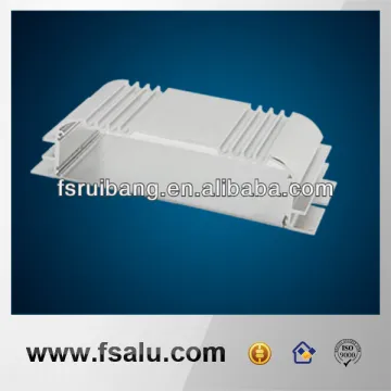 oem cnc machining profile aluminum enxtrusion housing