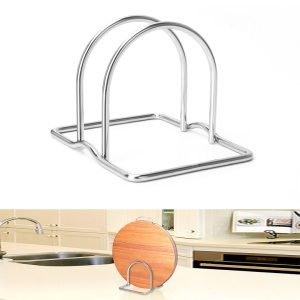 Stainless Steel Cutting Board Holder Chopping Board Rack