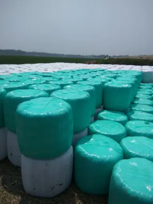 Plastic Bale Hay Wrap Film for Agriculture