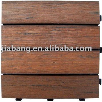 PS(polystyrene) plastic decking with PE base