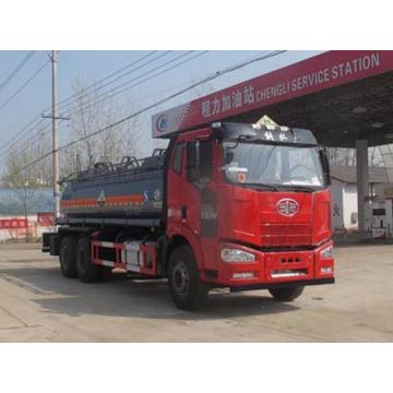 FAW 6X4 13CBM Chemical Liquid Tanker Truck