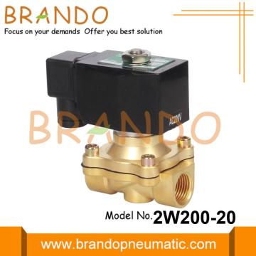 3/4'' Electric Brass Solenoid Valve Water 24V DC