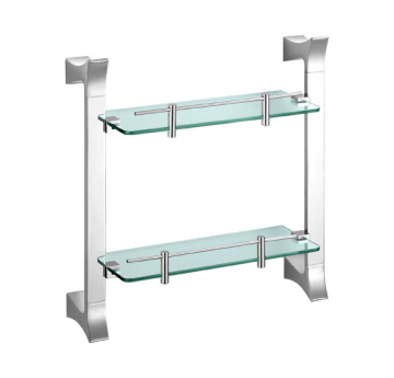 Wall mounted glass shelf in bathroom, wall mounted bathroom hardware 96312