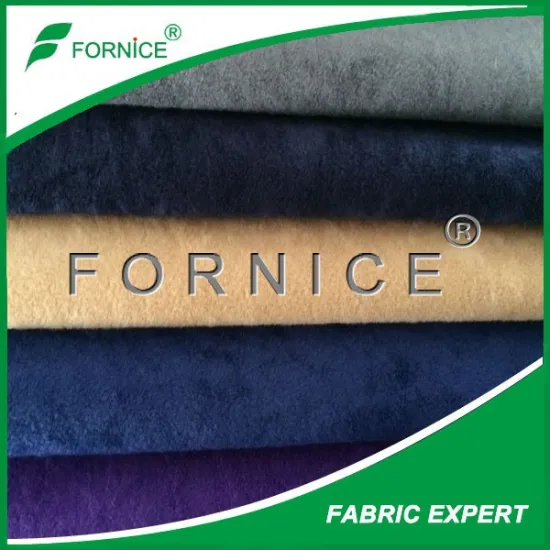 China Manufacturer 100% polyester Speckled Velvet fabric for home textile