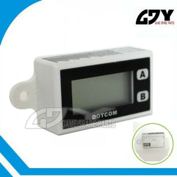 NEW 4.5V-13V LCD coin meter (7 digits)-With Zero option