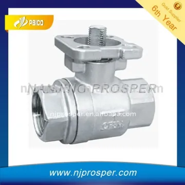 2-PC Stainless Steel Ball Valve/split body valve