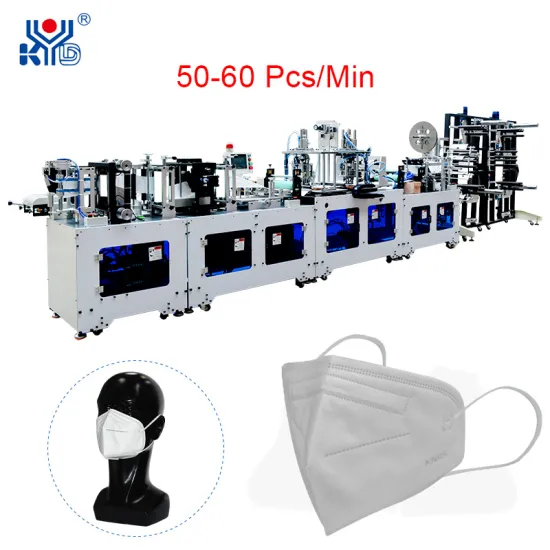 Automatic Folding type N95 mask machine Fully Automatic Kn95 Mask Machine