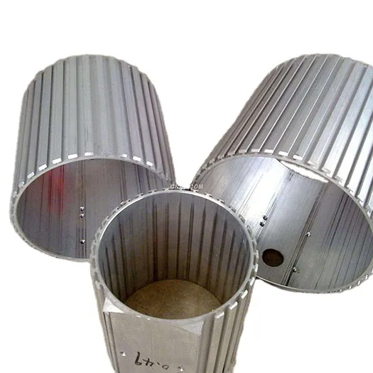 Aluminum Extruded Profiles for Motor Cylinder Bodies or Shells in Industrial Equipment