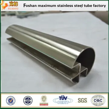 Stainless steel pipes 304 material slotted pipe tubing