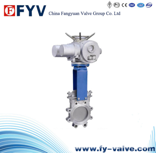 Electric Actuated Knife Gate Valve