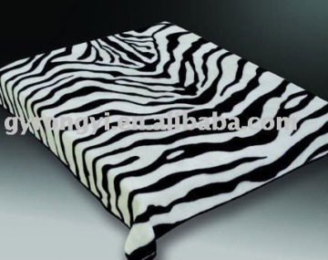 100% polyester printed mink blanket 3.5kg