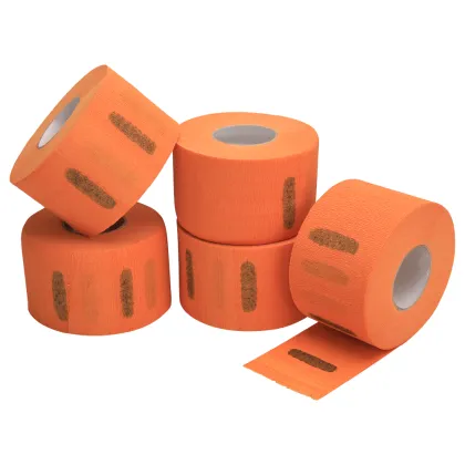 Orange Disposable Salon Haircut Neck Paper - Professional Barber Tools