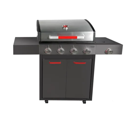 Premium outdoor stainless steel gas barbeque grills propane four burner bbq stove