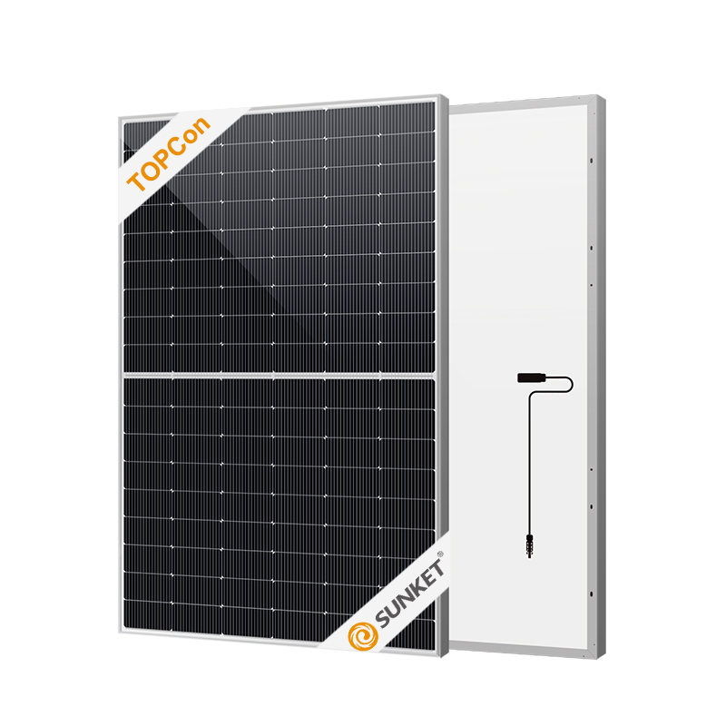Topcon 16bb 182mm 108Cells Panel Solar Separuh