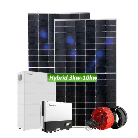 Complete 5kW to 10kW Hybrid Photovoltaic Solar Power System with Batteries: 5000W PV Solar Option Available