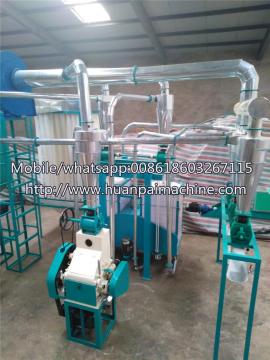 Sale small maize flour making machine corn Milling machinery production line