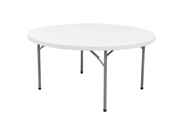 Good Quality 5FT Plastic Folding Wedding Round Table
