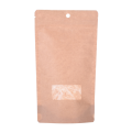 Kraft Bags Stand Up Pouch with Zipper