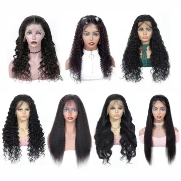 Hot Sell Cuticle Aligned Brazilian 100% Human Swiss HD Transparent brown Lace Front Glueless Virgin Hair Wigs for Black Women