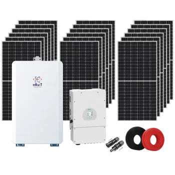 10kWh Household Solar Energy Storage System with Phosphate Battery Pack, Lifepo4 Lithium Iron Technology, 200AH Capacity, CE Certified Lithium Ion Inverter and MPPT Technology
