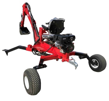 Best Cheap Towable Backhoe Loader 4x4 Tractor for Sale in China