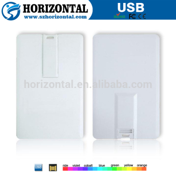 Blank credit card usb stick full capacity 1gb to 32gb