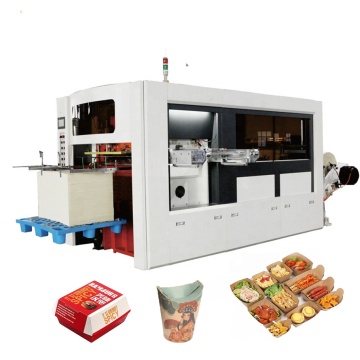 Automatisch op maat gemaakte papieren bekerafvalstripmachine na het snijden