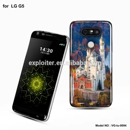 Latest durable protective epoxy design your own cell phone cover for LG G5 phone cover