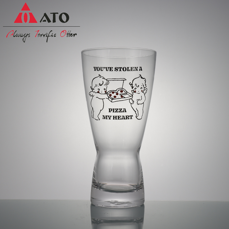 ATO Tabletop Beer Glaa Cup Juice Drinking Glass