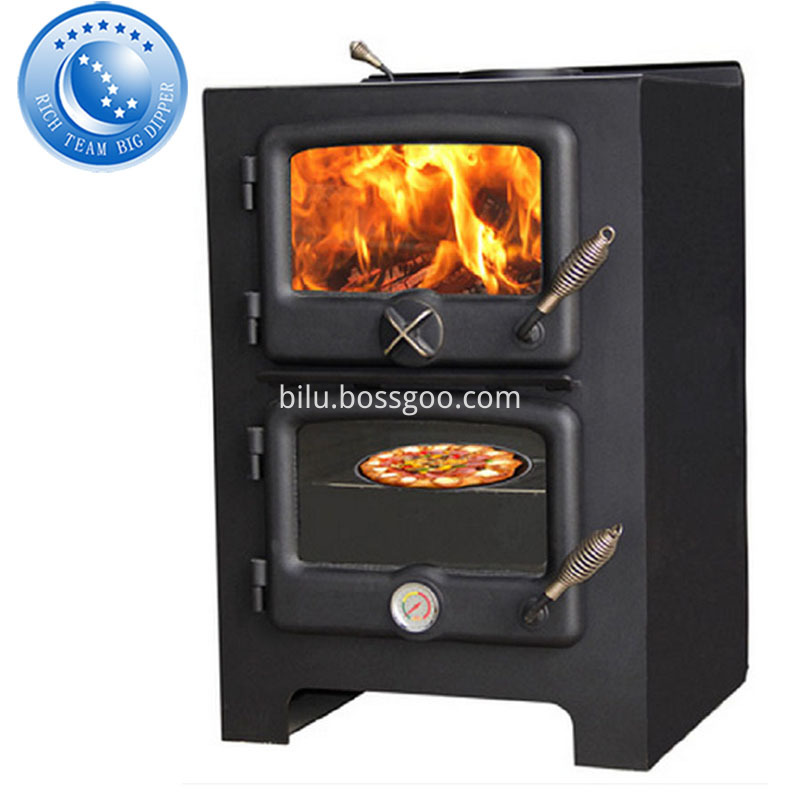 Wood Burning Fireplace Grill Free Standing With Wall Fires