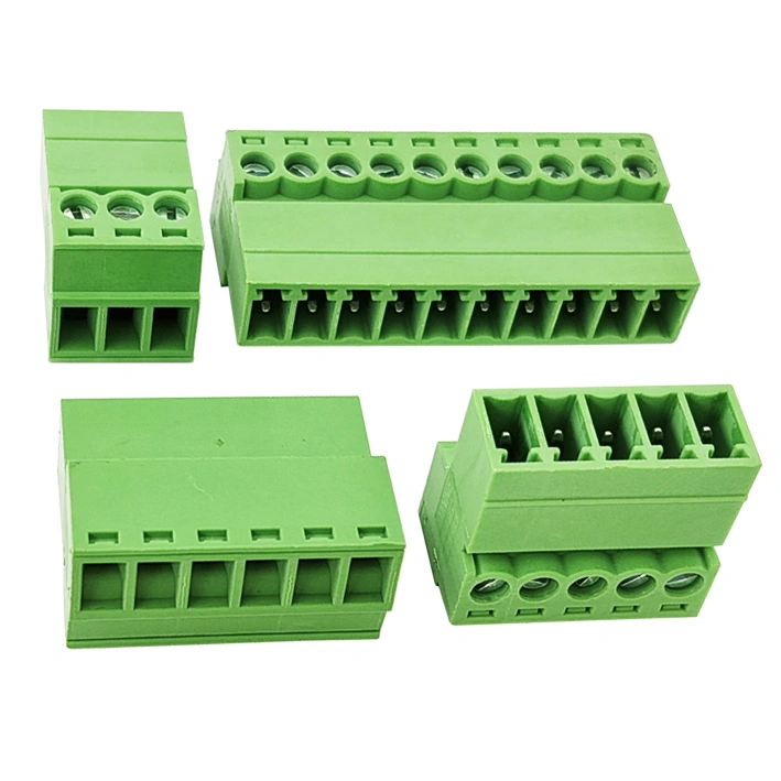 ぽんす 3.5MM pitch solderless butt plug-in terminal with pin socket