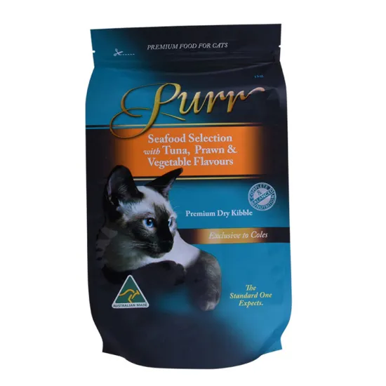 compostable side gusset ziplock pet treats bag