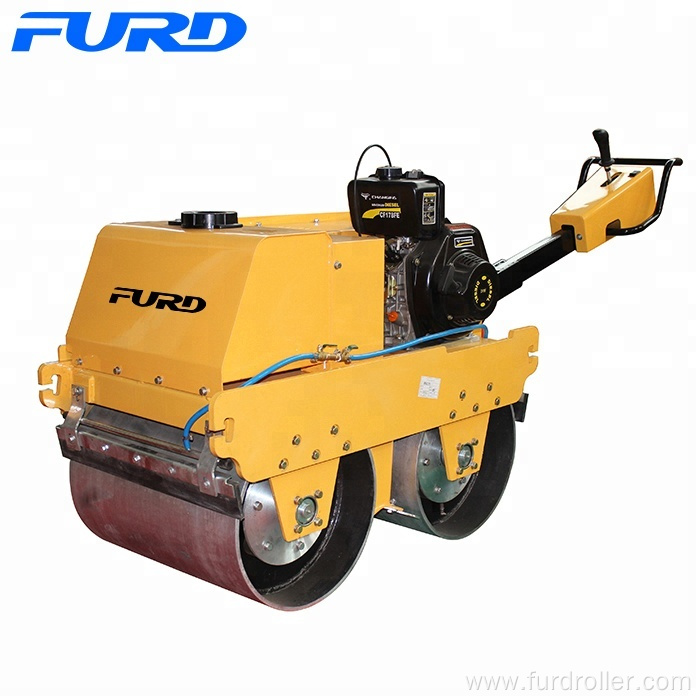 FYLJ-S600C Mini Tandem Vibratory Drums Roller Compactor