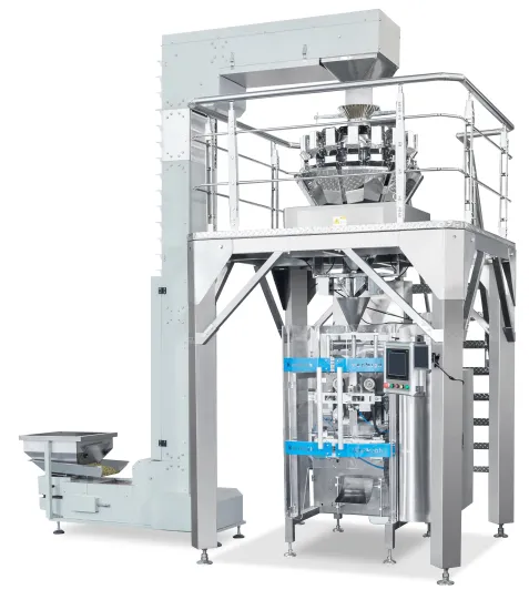 High Speed Vertical Packaging Machine for Chocolate Nuts Dry Fruits Candy