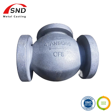 Custom Globe Valve Body Castings Stainless Steel Castings Steel Valve Castings