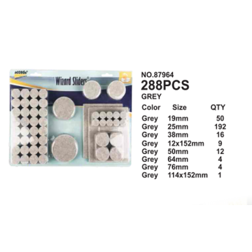 288pcs non weavn Felt pads set