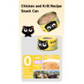 OEM ODM Pet Snacks Chicken and Krill Receita