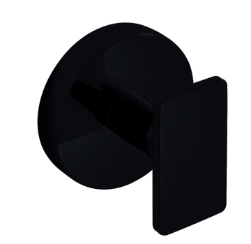 Matt Black Bathroom Towel Hooks