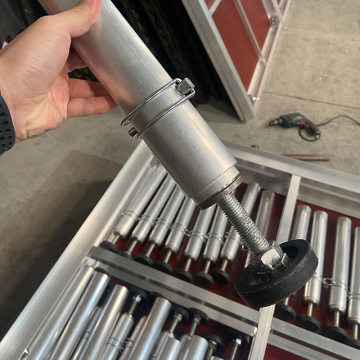 Adjustable Base for Stage Truss