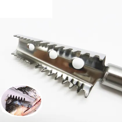 Stainless Steel Fish Scale Remover - Kitchen Tool & Gadget