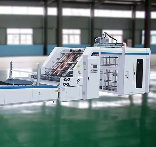 High Speed Automatic Carton Board Flute Laminating Machine Corrugated Cardboard Laminator for Box Making
